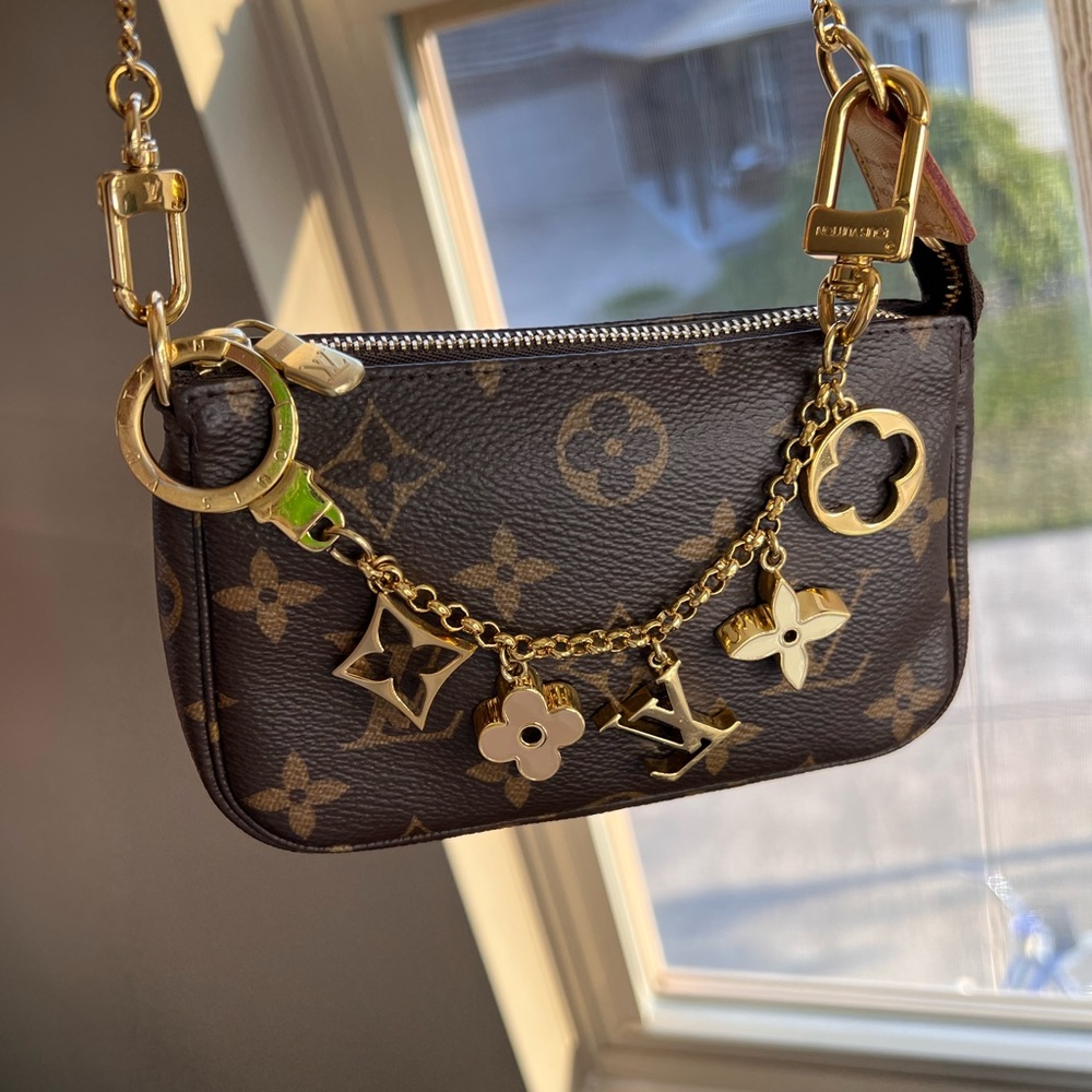 Authentic LV bag charm